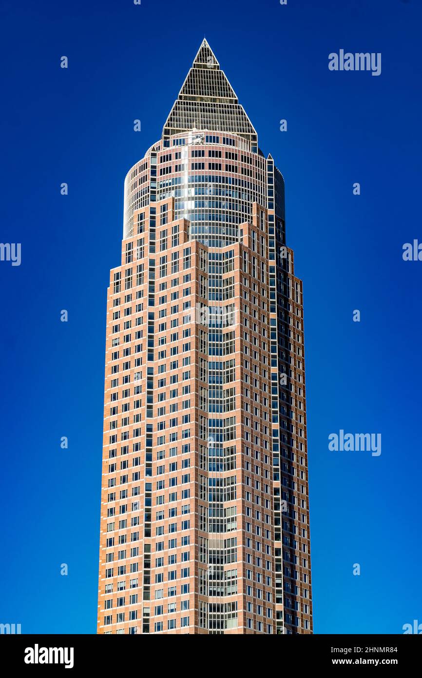 Fiera Torre Messeturm Foto Stock