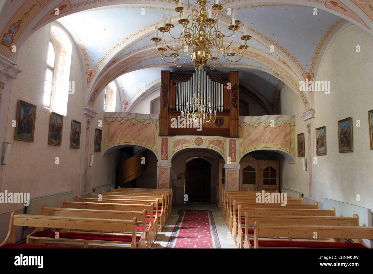 Chiesa del San Brice di Tours a Brckovljani, Croazia Foto Stock