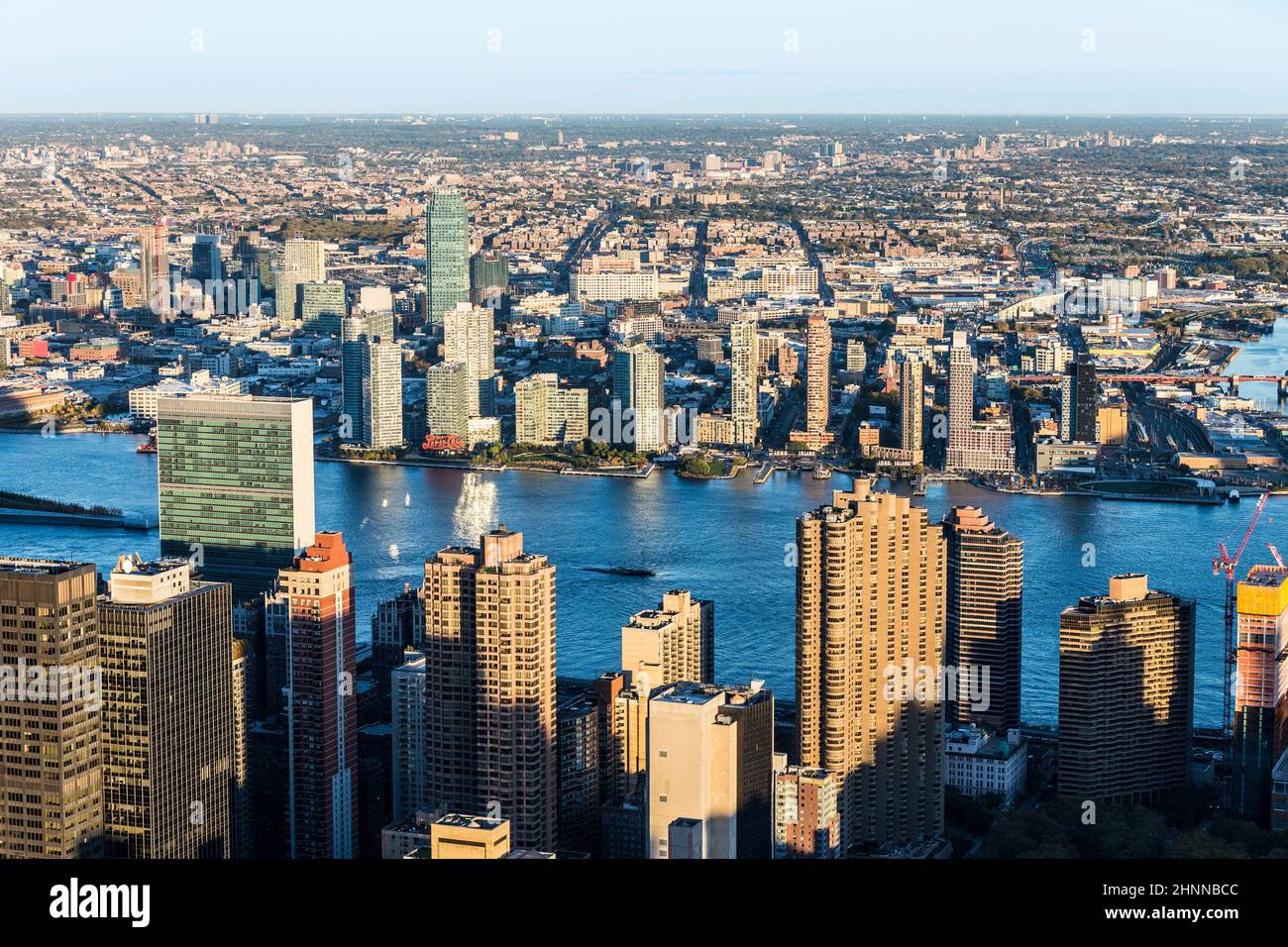 Organizzazione delle Nazioni Unite di New York City Foto Stock
