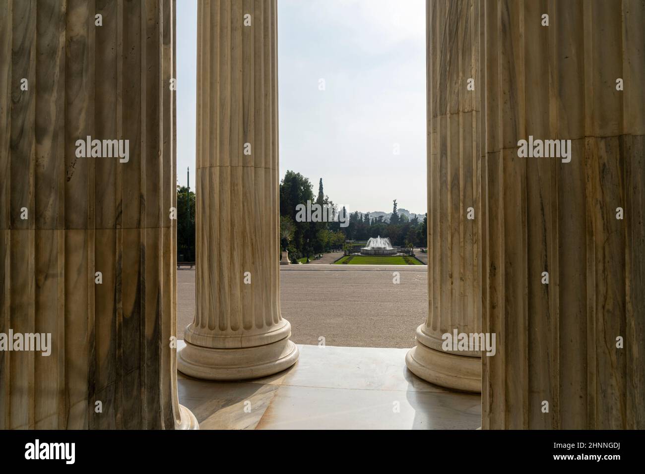 Edificio Zappeion ad Atene, Grecia Foto Stock