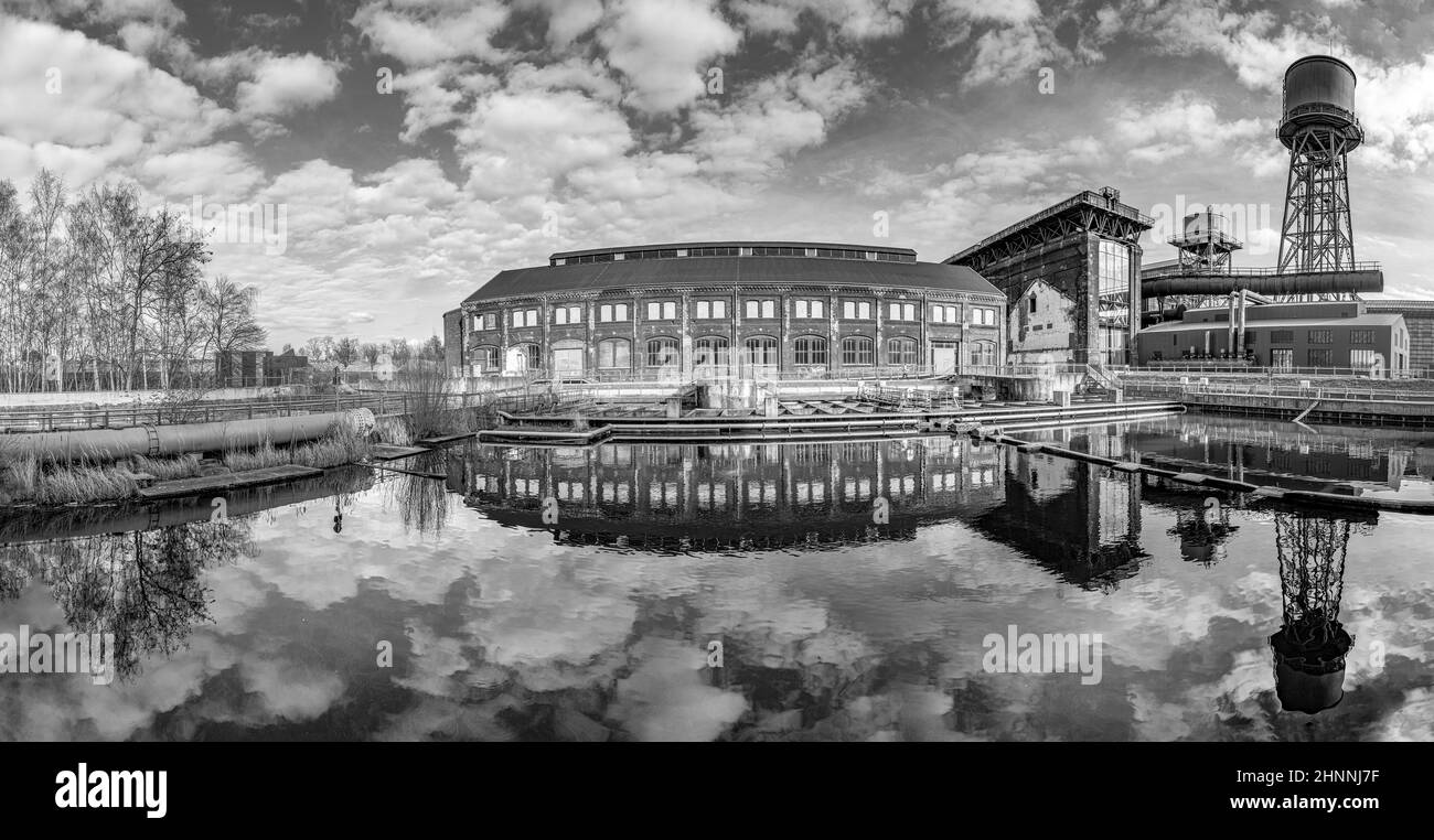 Bochum, Germania. Patrimonio industriale della regione della Ruhr. Vista panoramica sulla centrale elettrica. Foto Stock