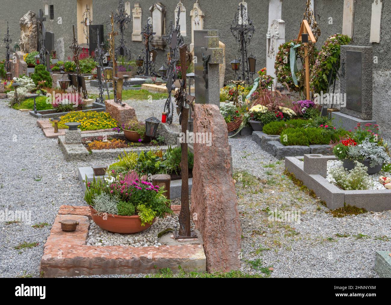 Cimitero di Lech Foto Stock