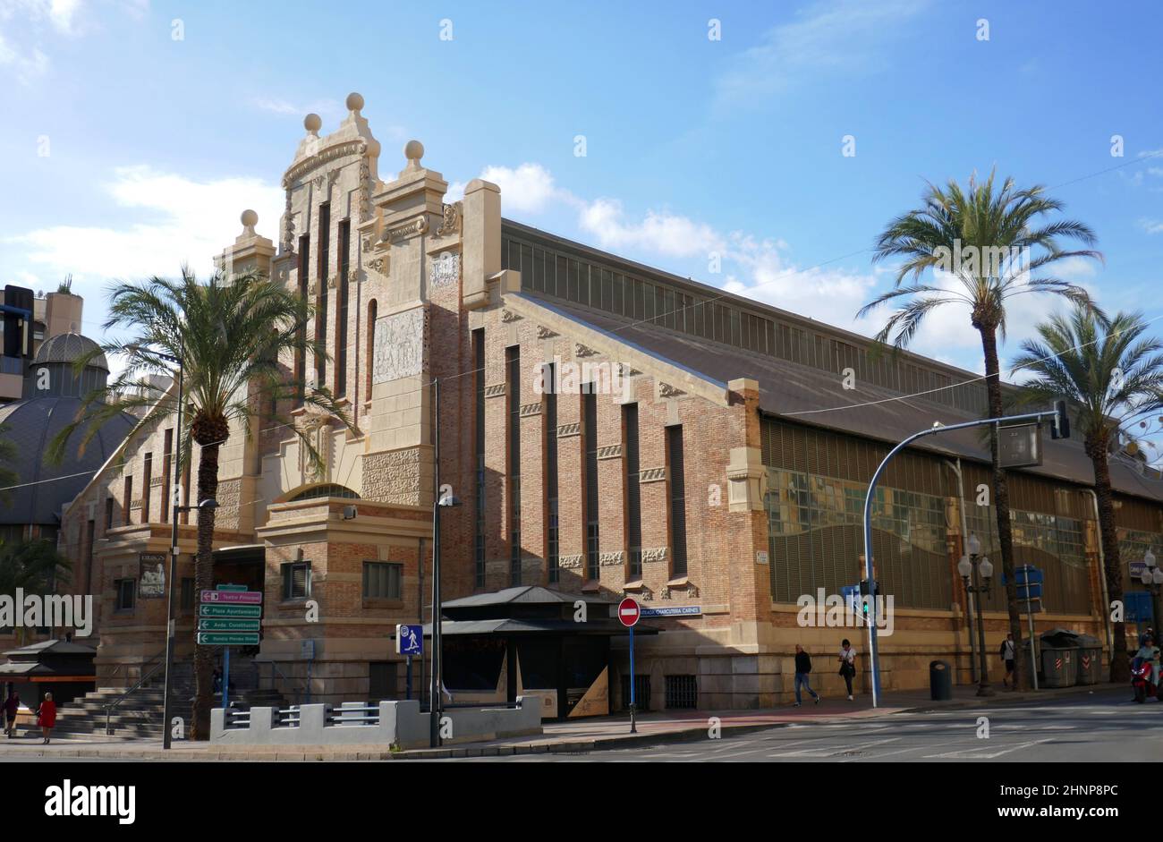 Mercato Centrale di Alicante Foto Stock