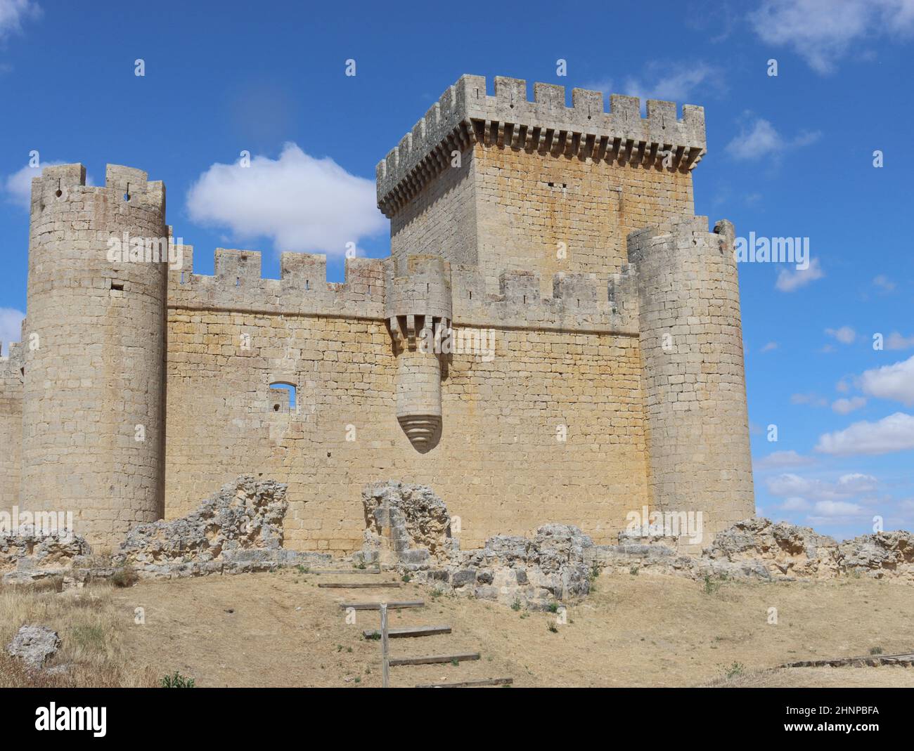 Bel castello antico fortezza spagnola forte grande pietra Foto Stock