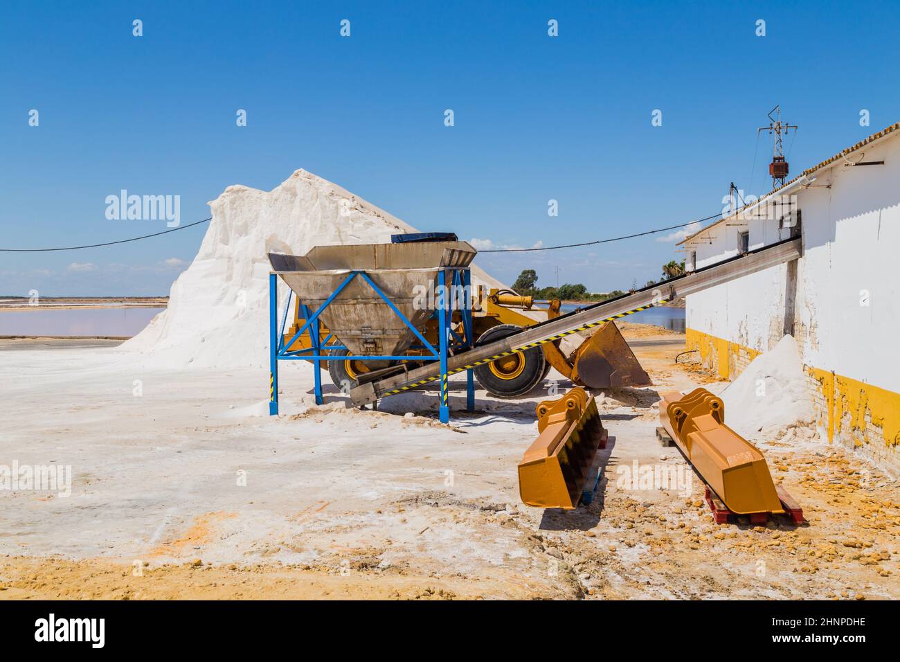 Salinas de Bonanza Foto Stock