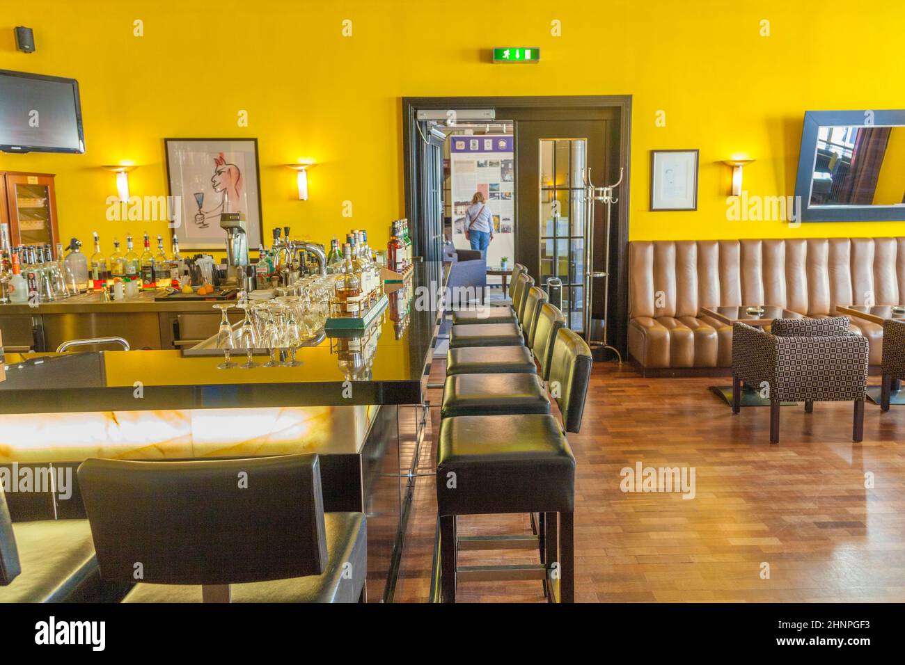 Famoso bar presso l'elefante di lusso di Weimar Foto Stock