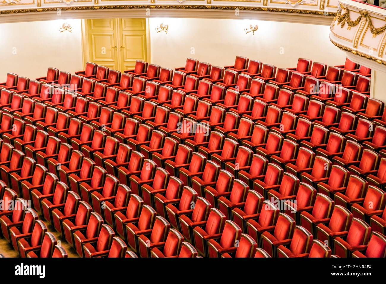 Semper Opera dall'interno Foto Stock