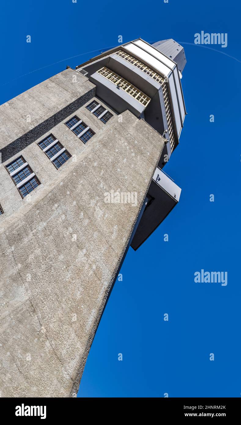 stazione radio e TV al Feldberg in Assia Foto Stock