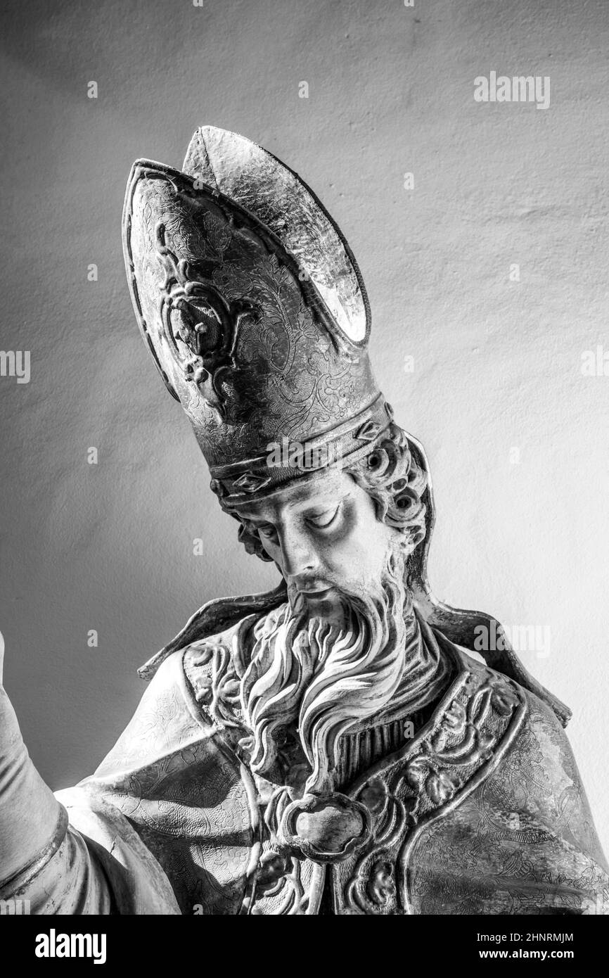 Famoso chiostro benedettino a Seligenstadt, Germania Foto Stock