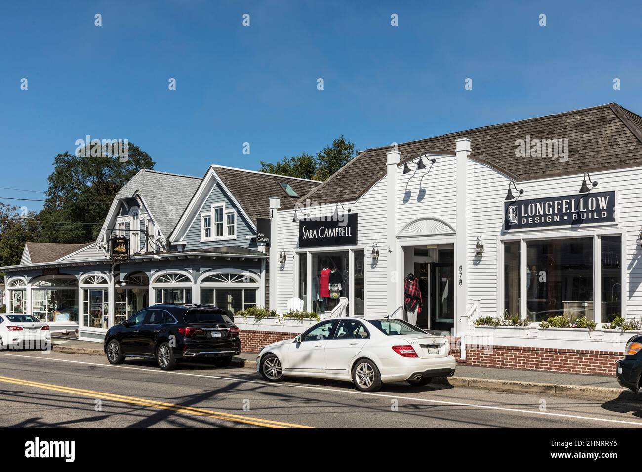 Città l'ex piccolo villaggio pescatore Chatham, Stati Uniti Foto Stock