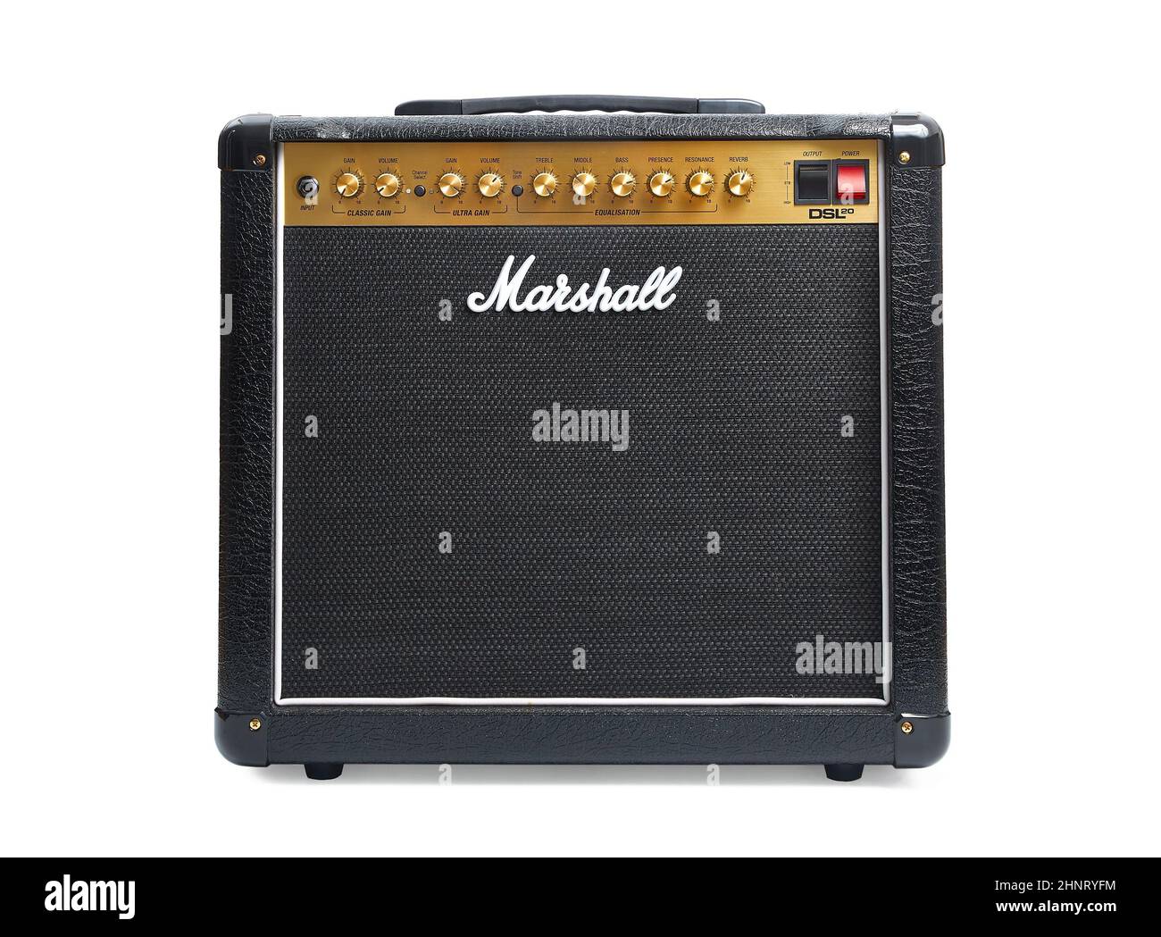 Combo amplificatore per chitarra Marshall Foto Stock