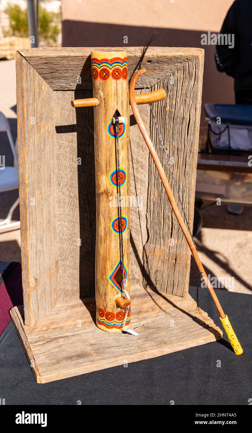 Mercato Indiano, 2021 - Indian Fiddle Foto Stock