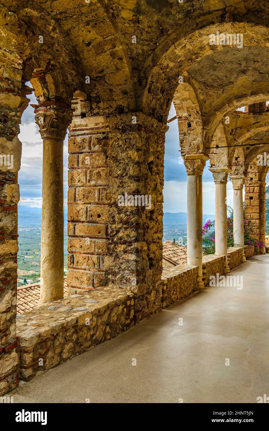 Pantanassa Monastero, Mistras, Grecia Foto Stock