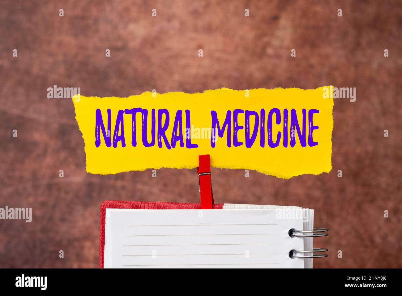 Visualizzazione concettuale Medicina Naturale, approccio aziendale uno qualsiasi dei vari sistemi di guarigione o trattamento delle malattie Brainstorming la Nuova idea di soluzioni A. Foto Stock