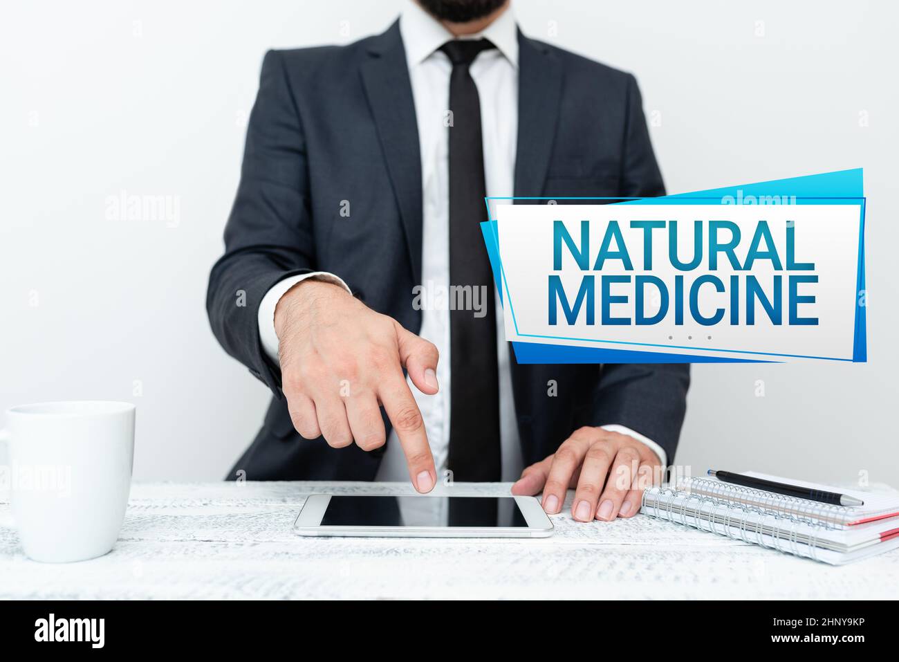 Testo della scrittura Medicina Naturale, Foto concettuale qualsiasi dei vari sistemi di guarigione o trattamento delle malattie che presentano la tecnologia della comunicazione Smartpho Foto Stock