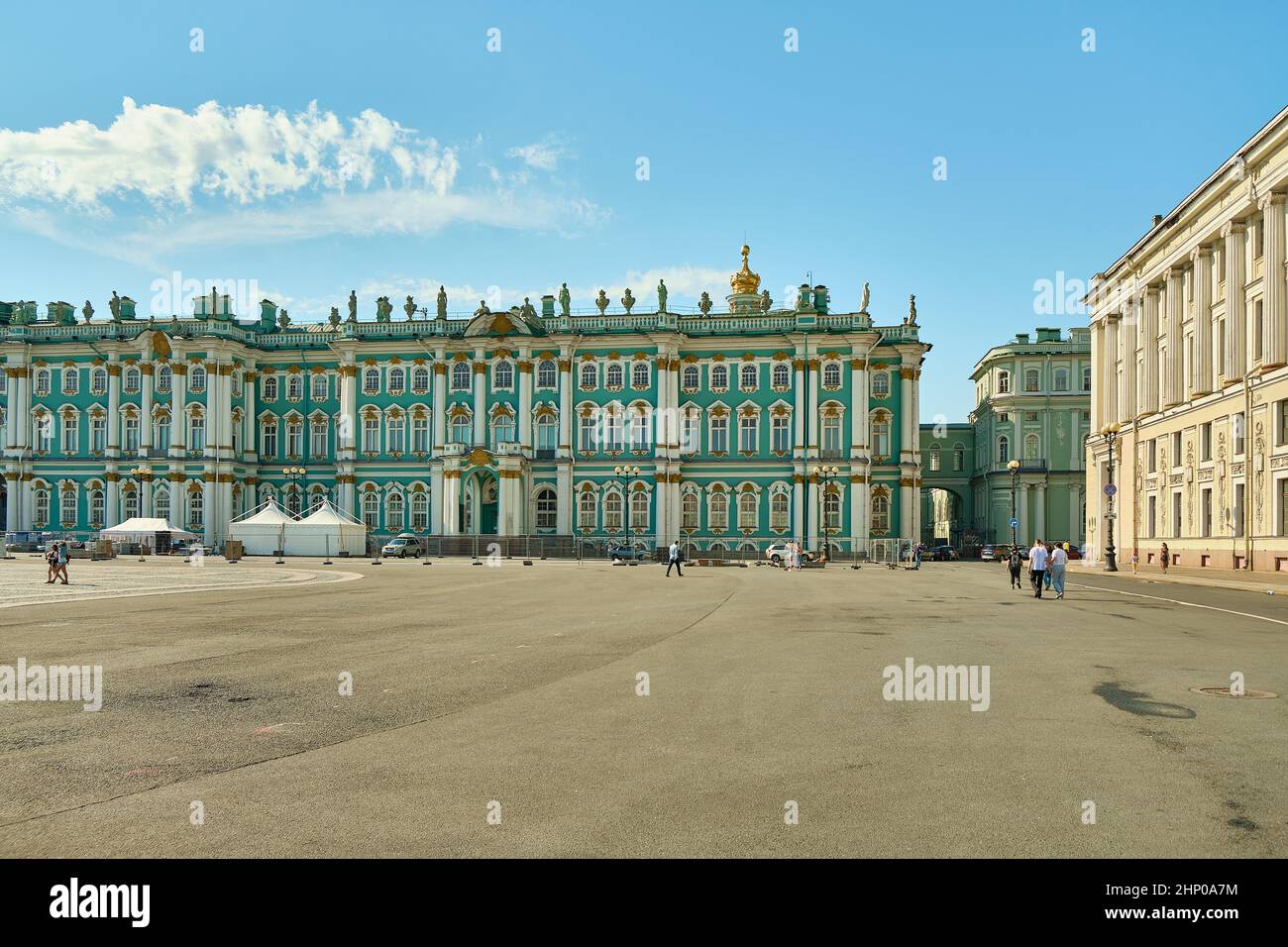 San Pietroburgo, Russia - 07 giugno 2021: Palazzo d'inverno Foto Stock