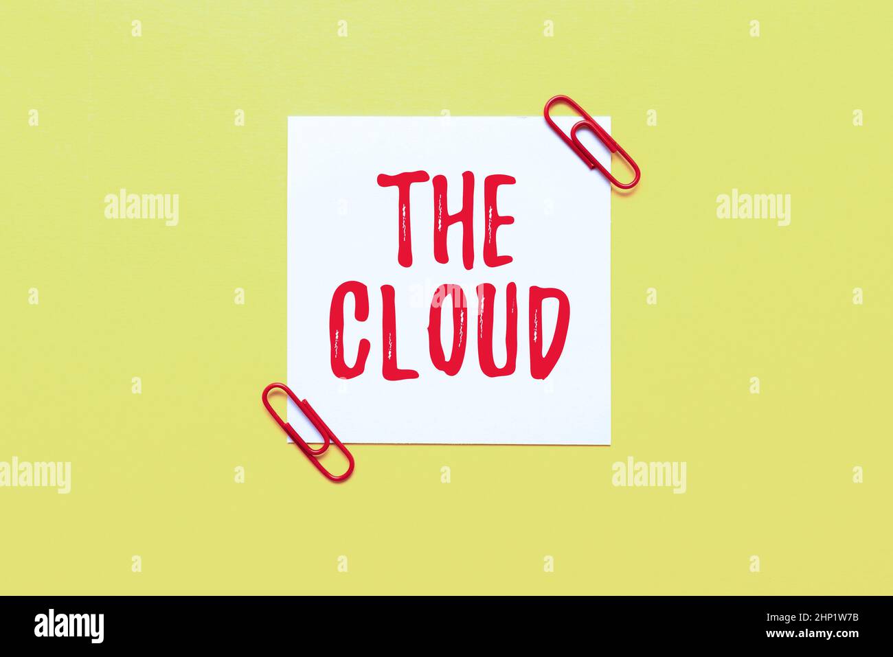 Ispirazione che mostra firmare il cloud, parola scritta su programmi utilizzati per l'archiviazione dei dati di accesso su Internet pensiero critico trovare indizi Answerin Foto Stock