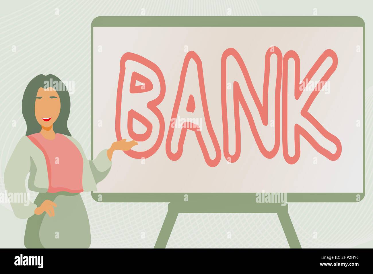 Conceptual caption Bank, Conceptual photo un'organizzazione in cui mostrare e le imprese possono investire in prestito denaro digitando nuovo capitolo del libro, registrando Fr Foto Stock