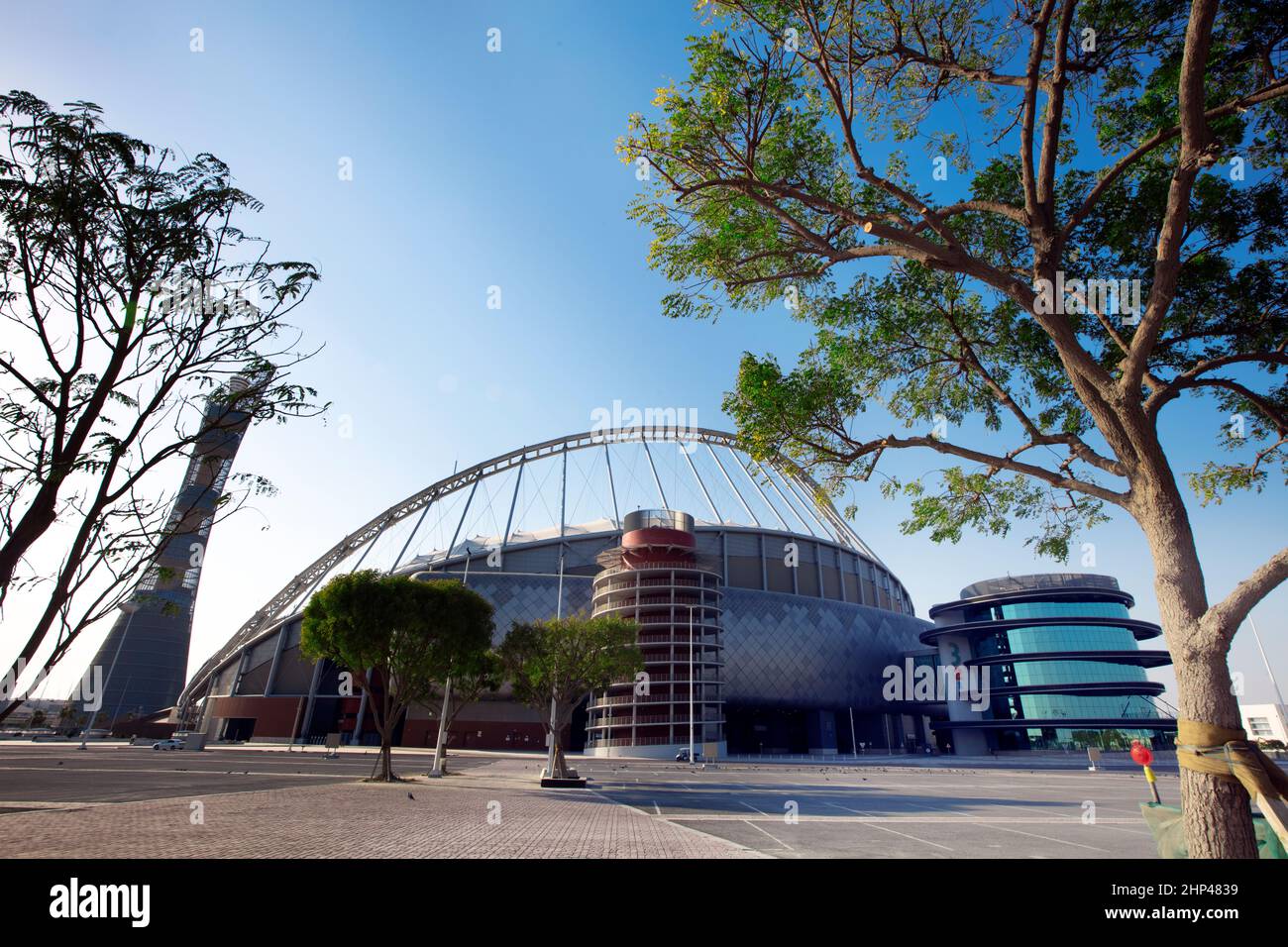 Khalifa International Stadium -UNO DEI LUOGHI DELLA Coppa del mondo FIFA Qatar 2022- 18-02-2022 QATAR Foto Stock