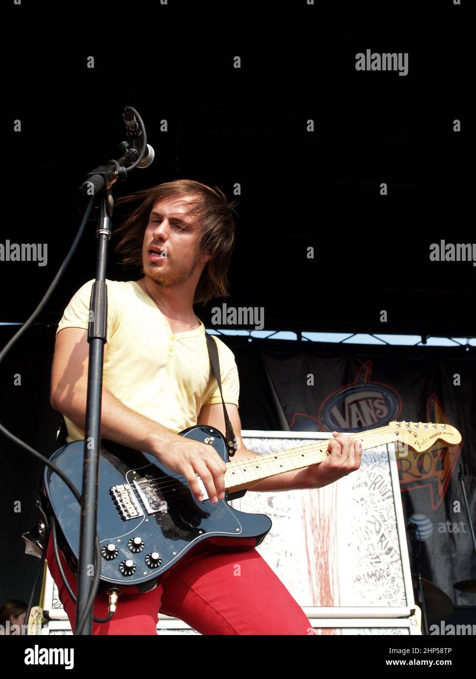 Paramore al Van's Warped Tour 8/3/07 Foto Stock