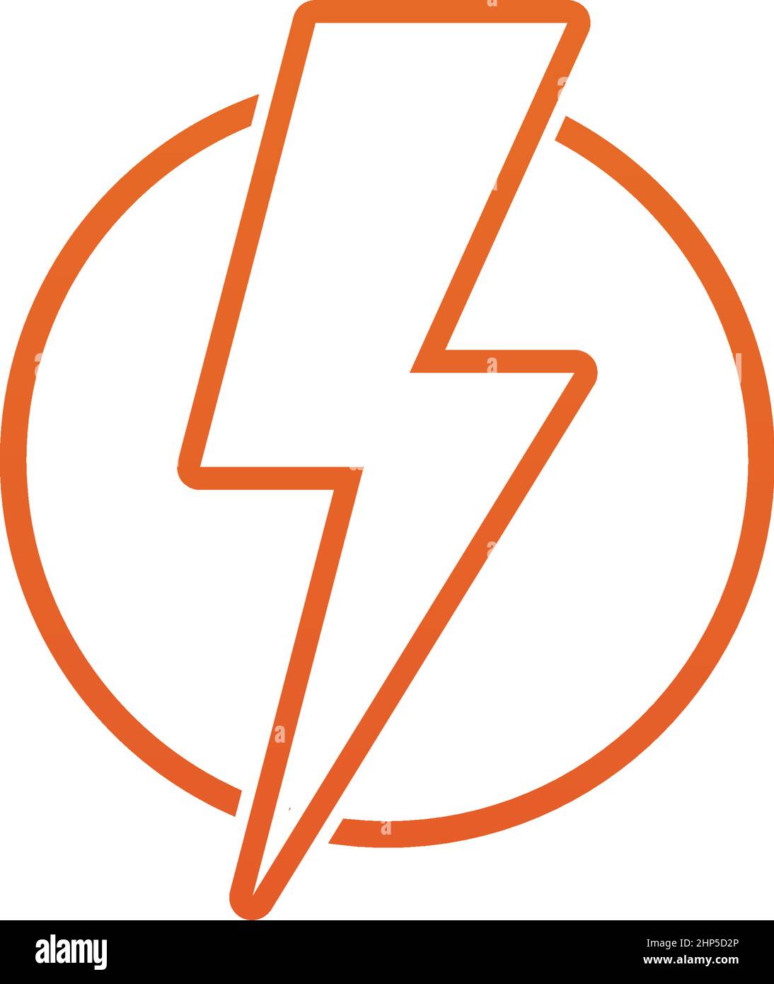 Fulmine fulmine flash thunderbolt icone vettore Illustrazione Vettoriale