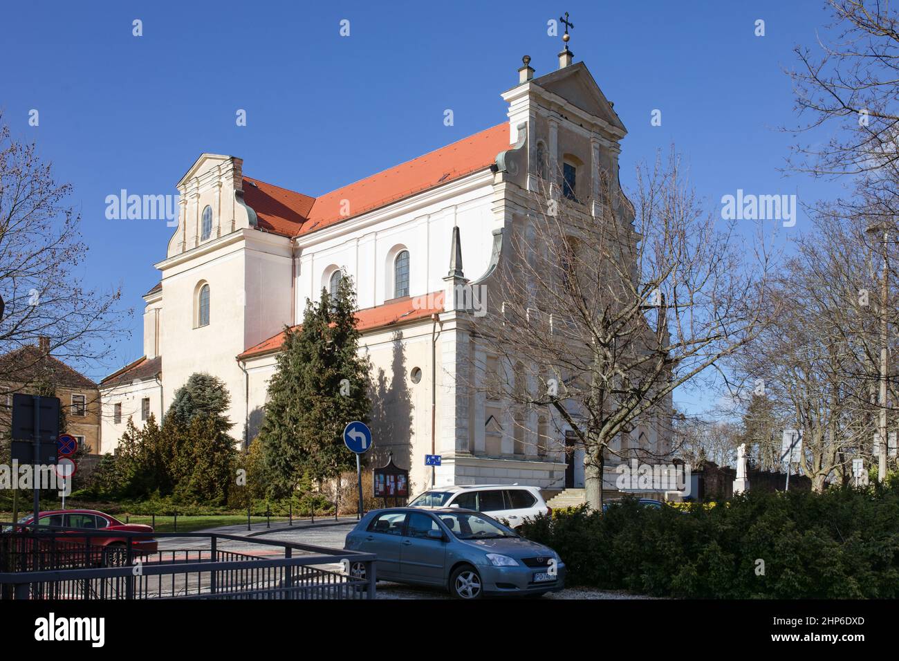 Poznan, Polonia - Chiesa di San Giuseppe i Carmelitani Scalzi. Foto Stock