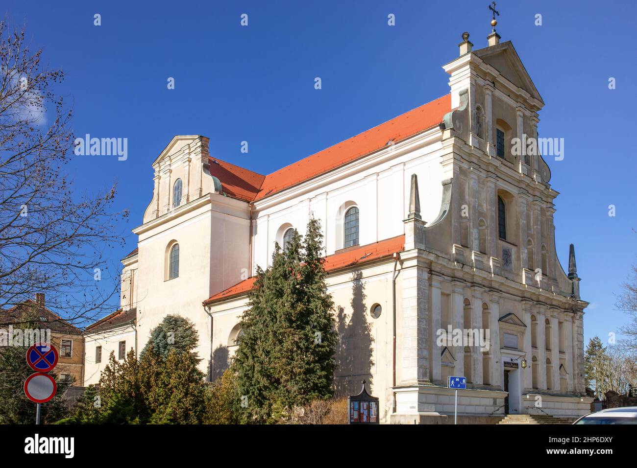 Poznan, Polonia - Chiesa di San Giuseppe i Carmelitani Scalzi. Foto Stock