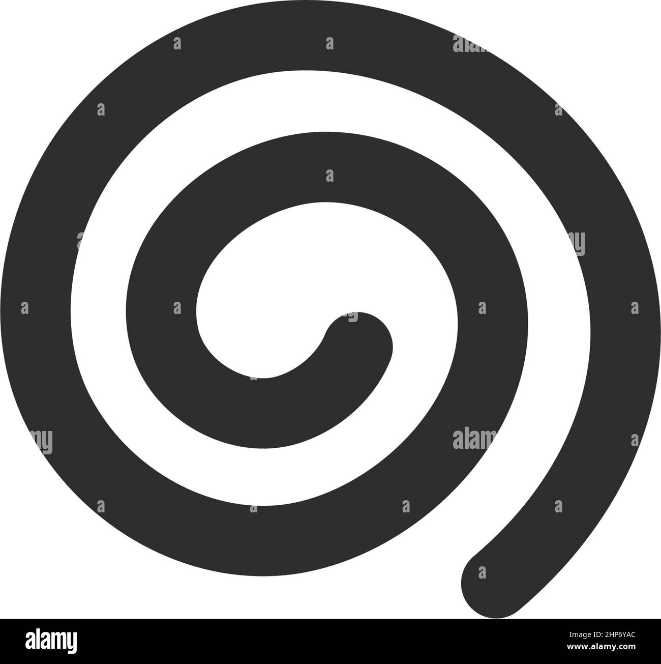 Modello di disegno dell'icona Vortex Vector Illustrazione Vettoriale