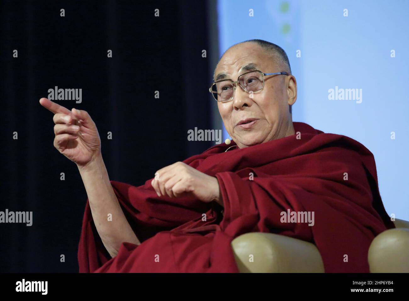 Tenzin Gyatso ca. Marzo 7 2014 Foto Stock