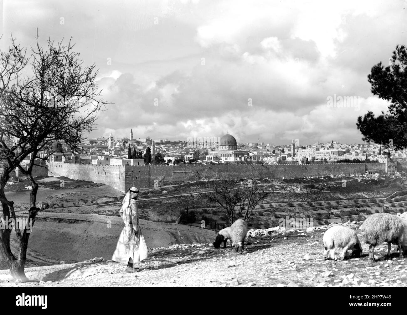Medio Oriente Storia: Gerusalemme Località: Gerusalemme ca. Tra il 1934 e il 1939 Foto Stock