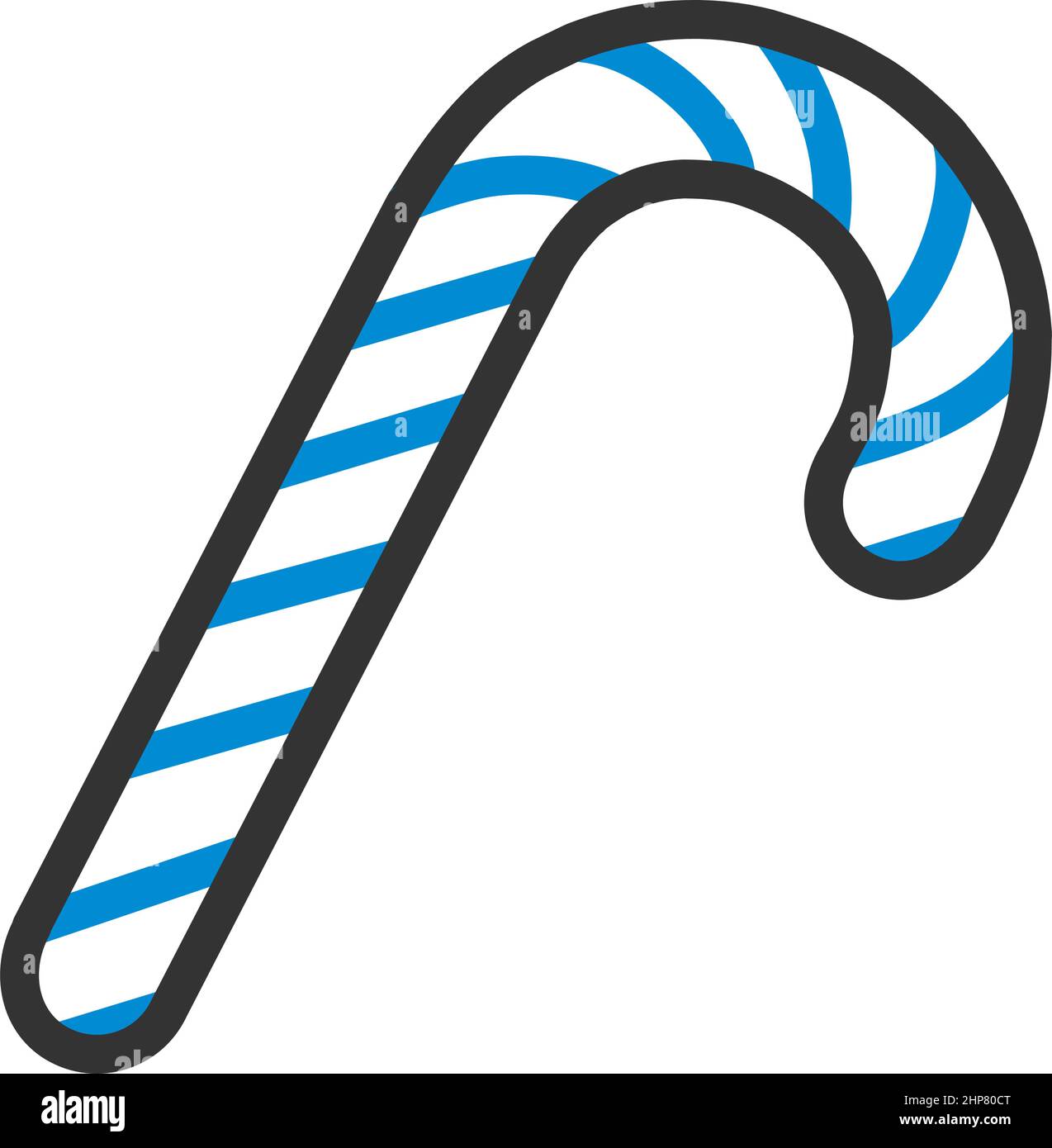 Bastone Candy icona Illustrazione Vettoriale