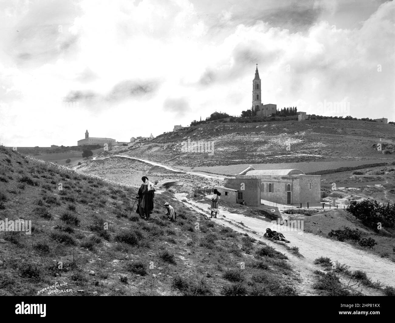 Medio Oriente Storia: Sito di Bethpage Località: Israele ca. Tra il 1898 e il 1914 Foto Stock