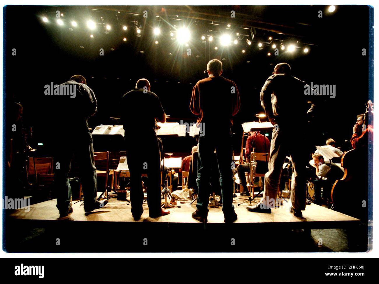 Concerto con la Big Band del lunedì. Foto Stock