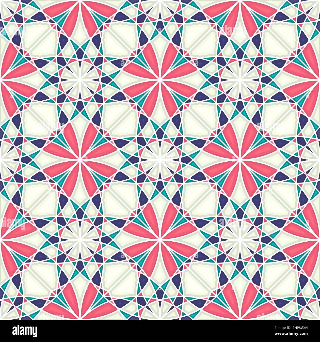 Modello geometrico islamico 2 Illustrazione Vettoriale