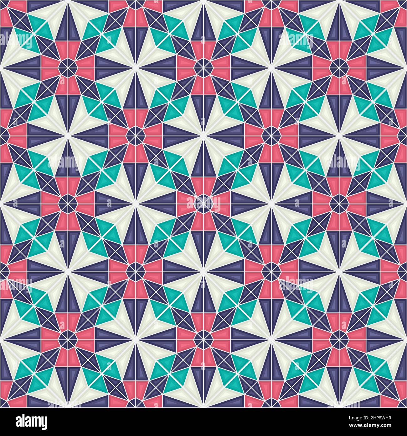 Modello geometrico islamico 5 Illustrazione Vettoriale