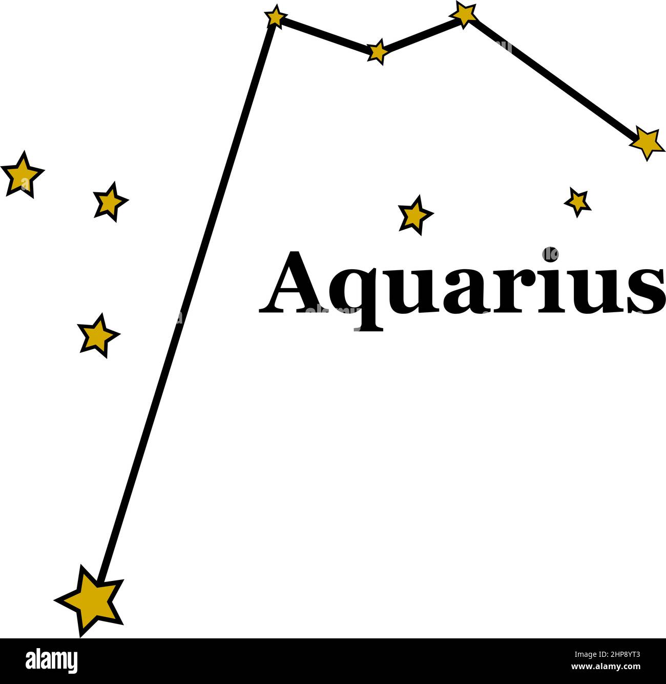 Aquarius Illustrazione Vettoriale