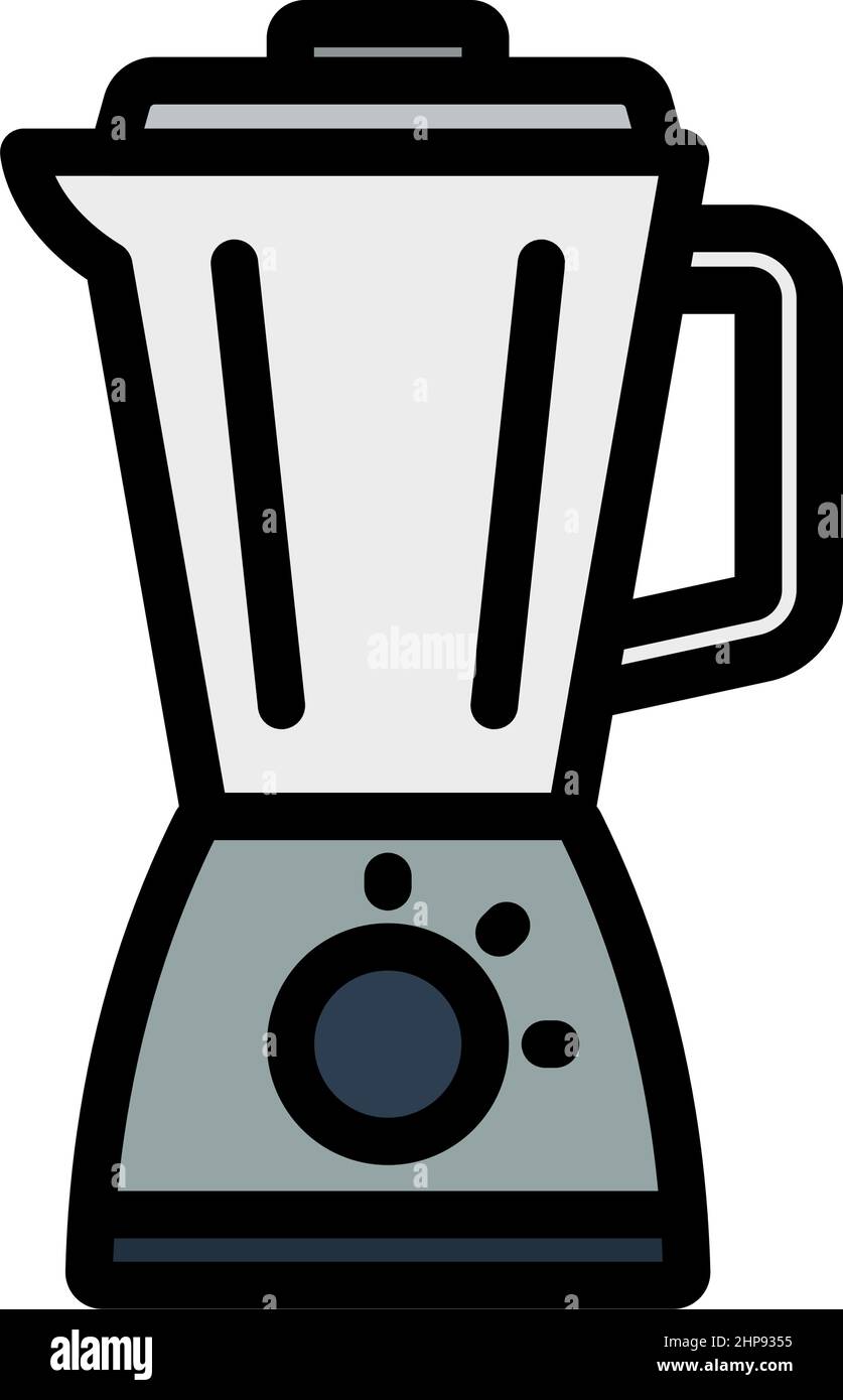 Icona del frullatore della cucina Illustrazione Vettoriale