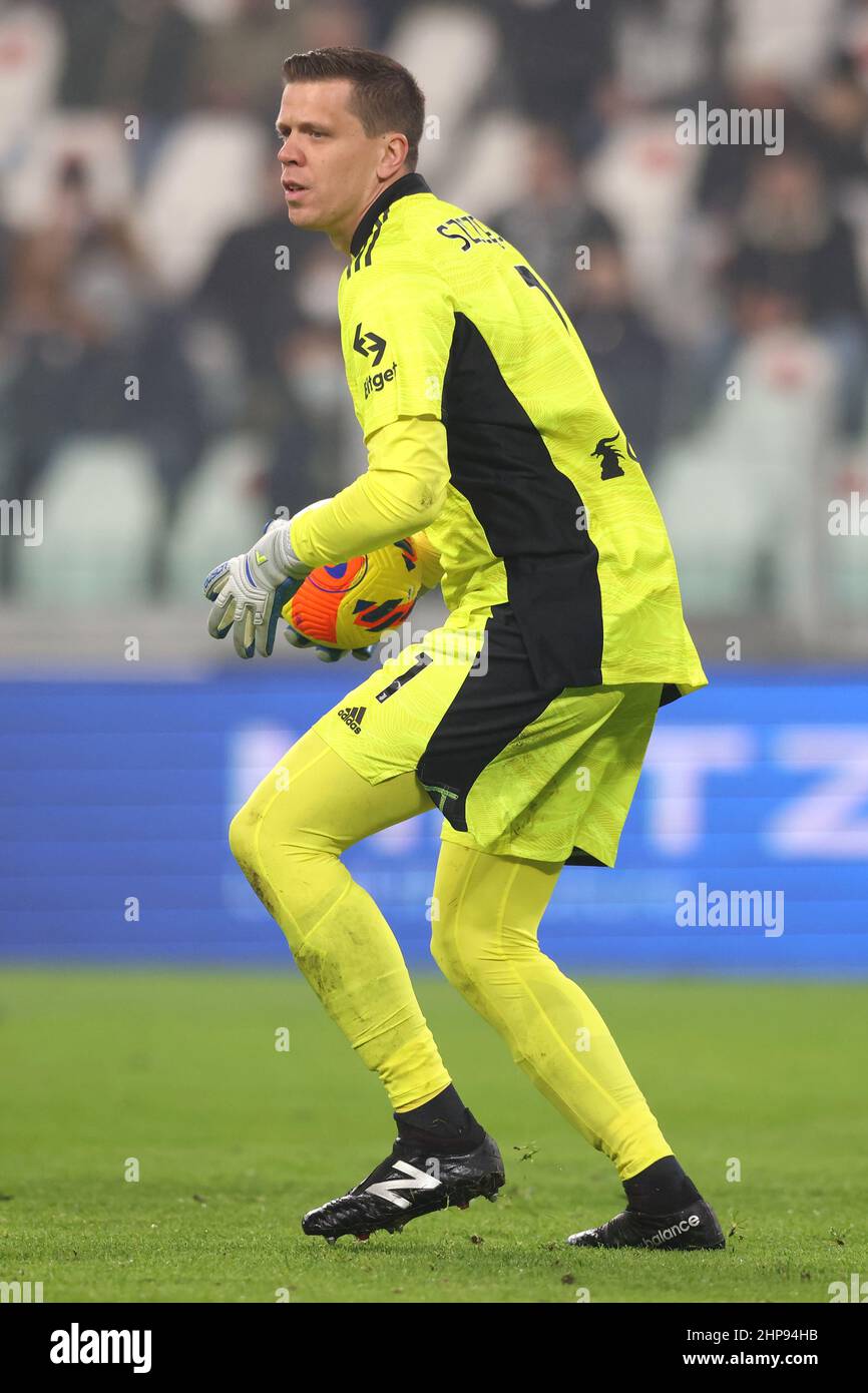 Torino, 18th febbraio 2022. Wojciech Szczesny della Juventus durante la Serie A allo Stadio Allianz di Torino. Il credito d'immagine dovrebbe essere: Jonathan Moscrop / Sportimage Foto Stock
