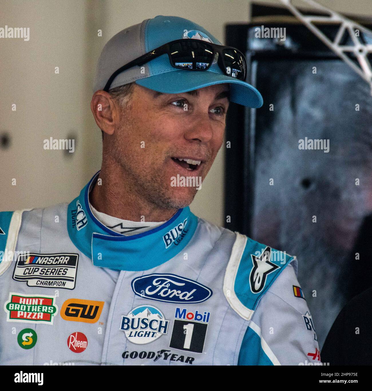 Daytona, Stati Uniti. 19th Feb 2022. Kevin Harrick attende la finale per la 2022 Daytona 500, sabato 19 febbraio 2022 a Daytona, Florida. Foto di Edwin Locke/UPI Credit: UPI/Alamy Live News Foto Stock