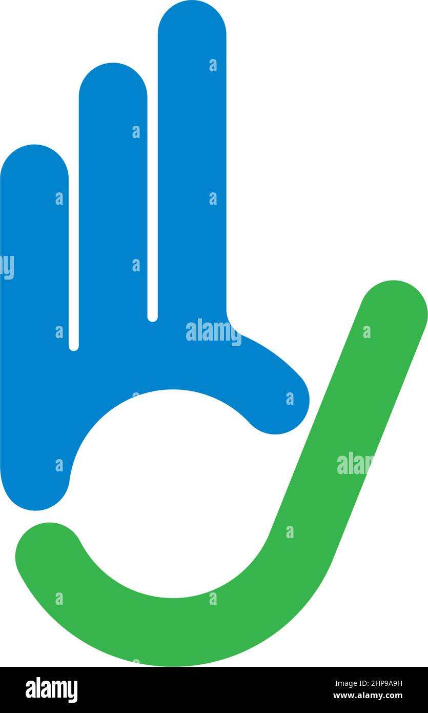 ok gesto della mano segno di spunta icona disegno vettoriale Illustrazione Vettoriale