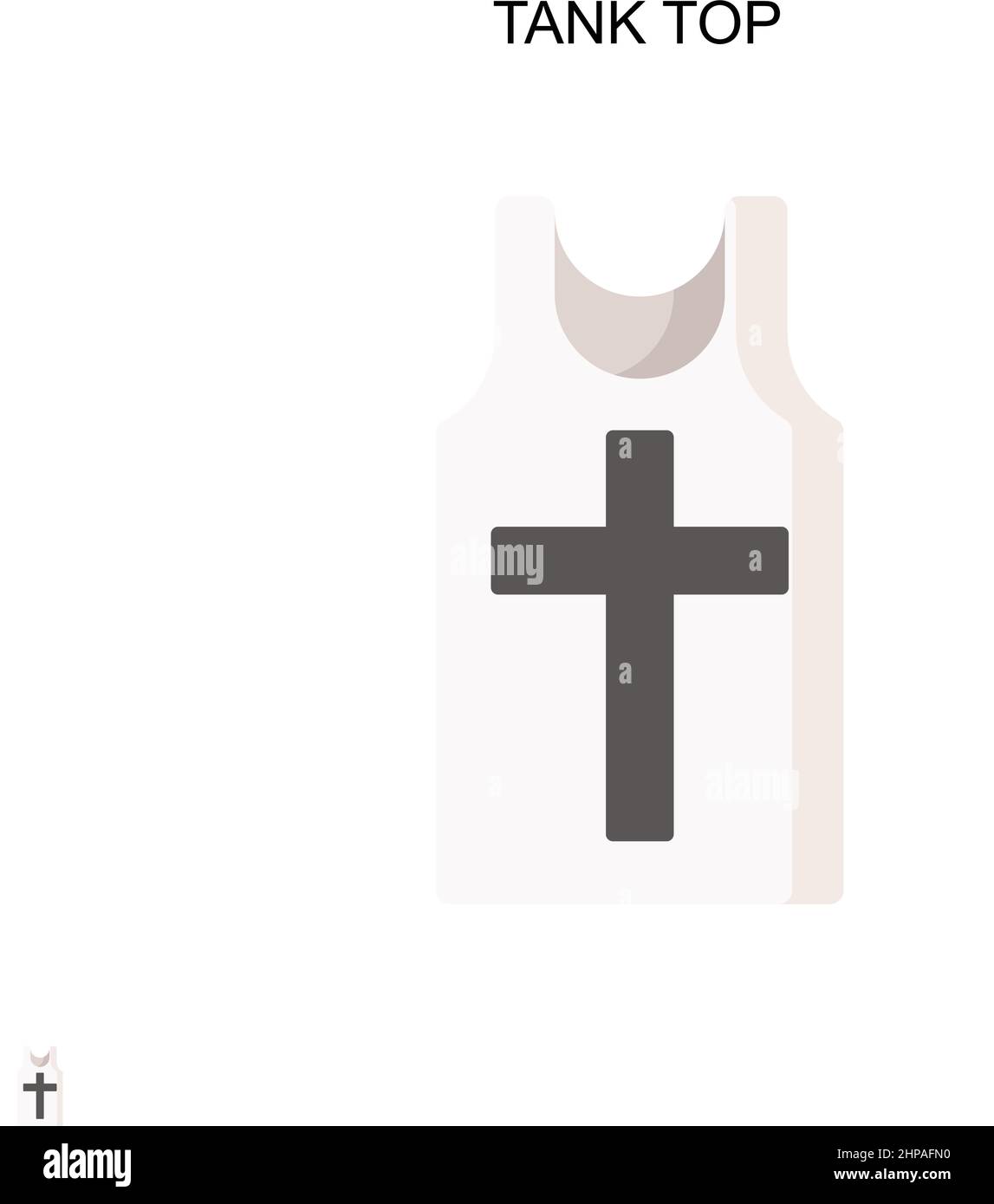 Icona vettore semplice sul serbatoio. Modello di disegno del simbolo di illustrazione per l'elemento dell'interfaccia utente mobile Web. Illustrazione Vettoriale