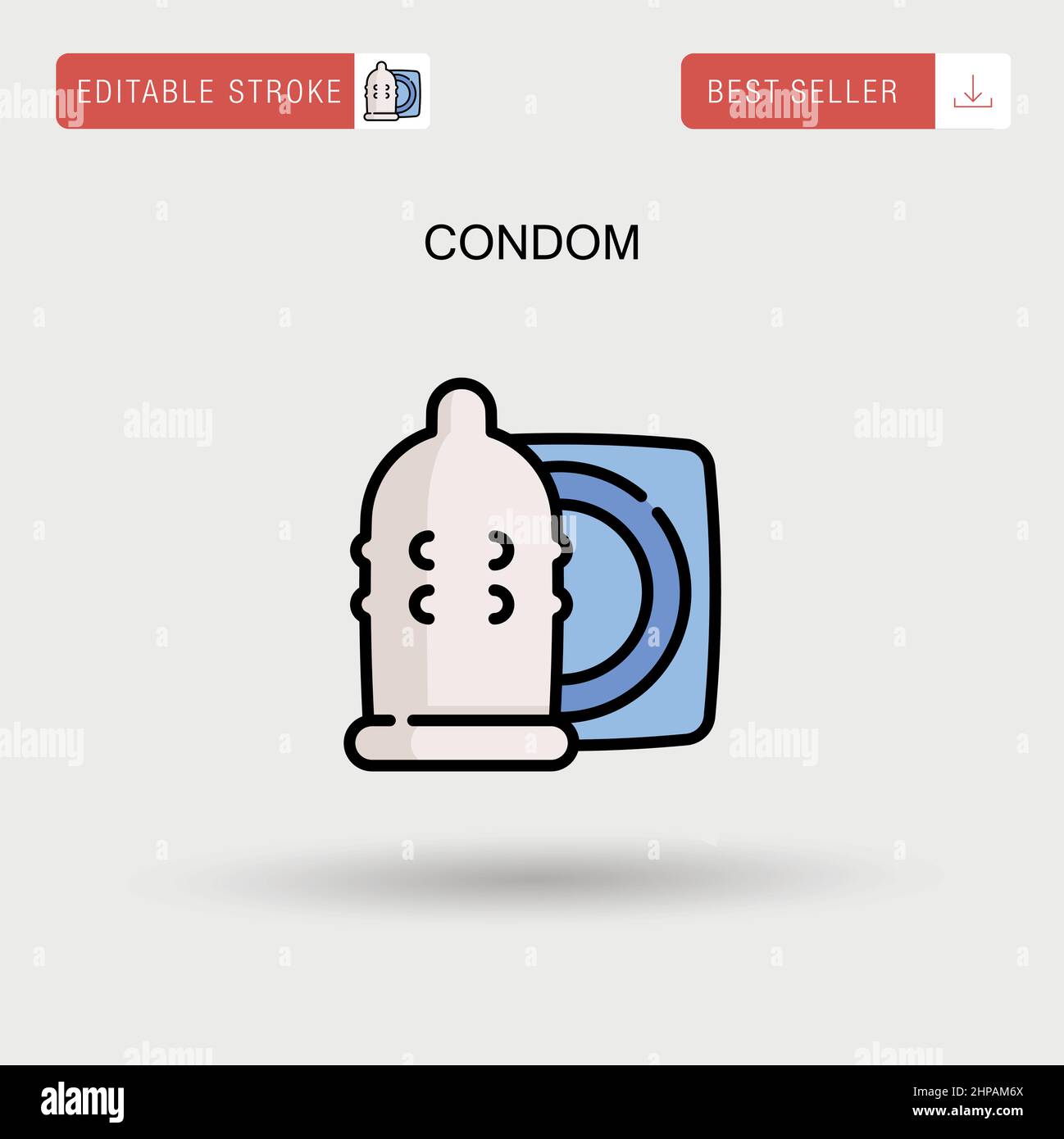 Immagini Stock - Preservativo In Lattice Di Gomma Del Preservativo