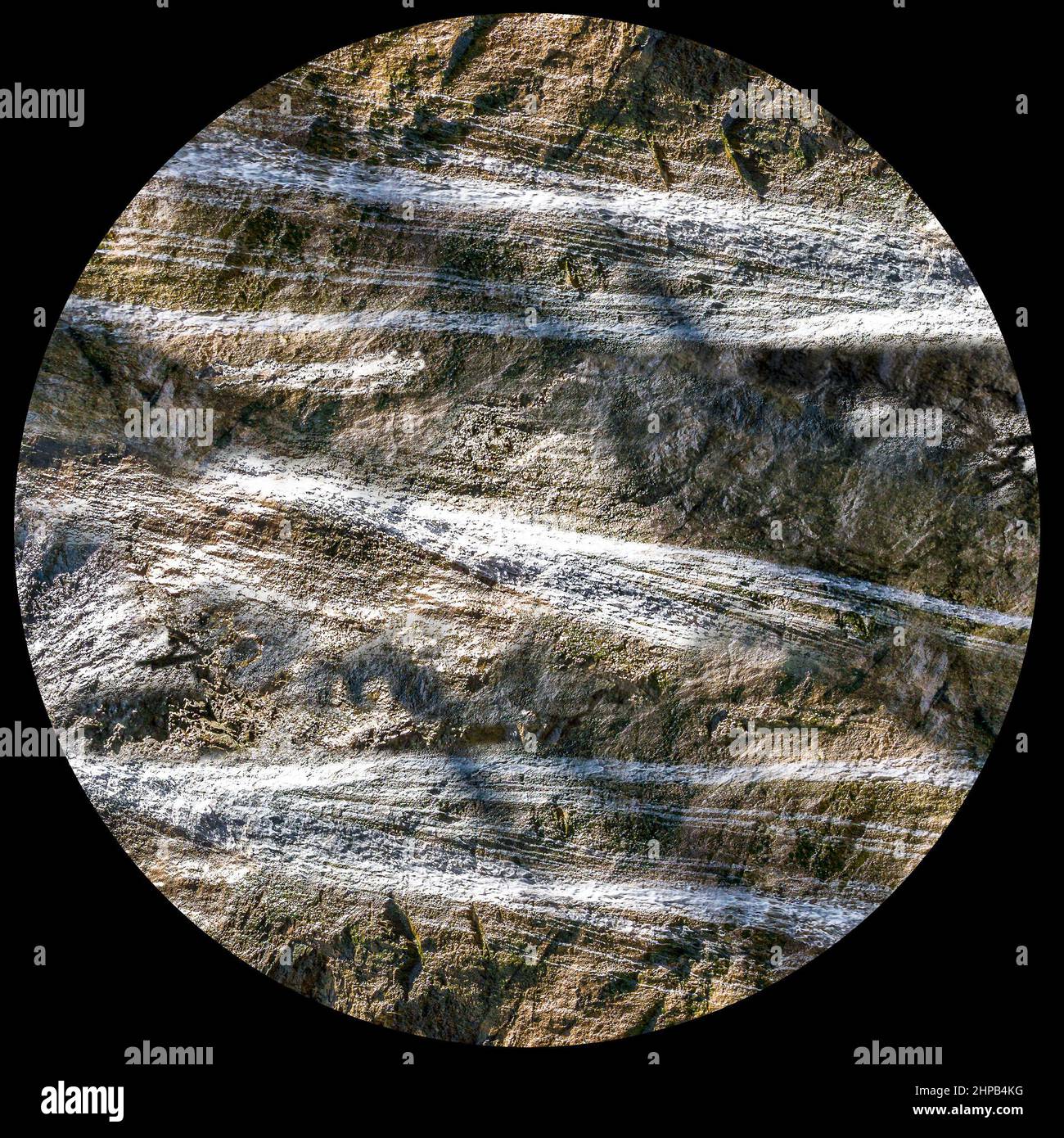 Pianeta Luna Grafica Scienece Fiction sfondo spazio Baviera Foto Stock