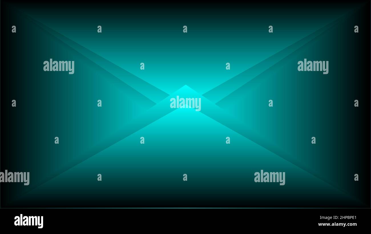 Sfondo astratto triangolo geometrico verde scuro diamante Illustrazione Vettoriale