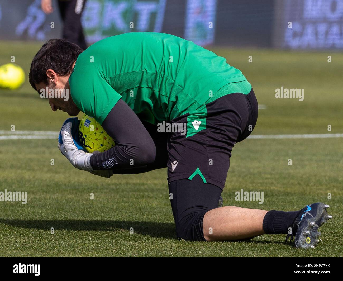 Stadio Oreste Granillo, Reggio Calabria, Italia, 19 febbraio 2022, Turati Stefano Reggina ritratto durante Reggina 1914 vs Pordenone Calcio - Italiano Foto Stock