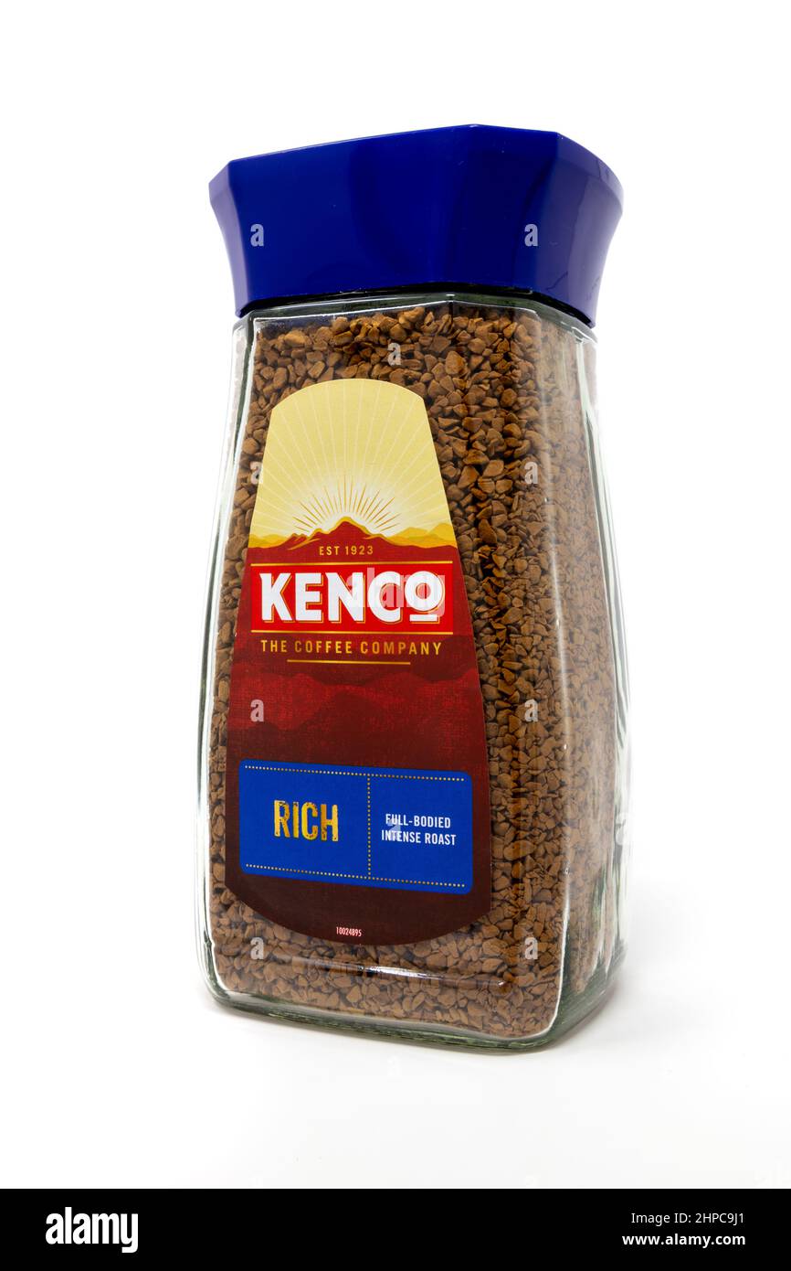 Kenco Rich Instant Coffee Foto Stock
