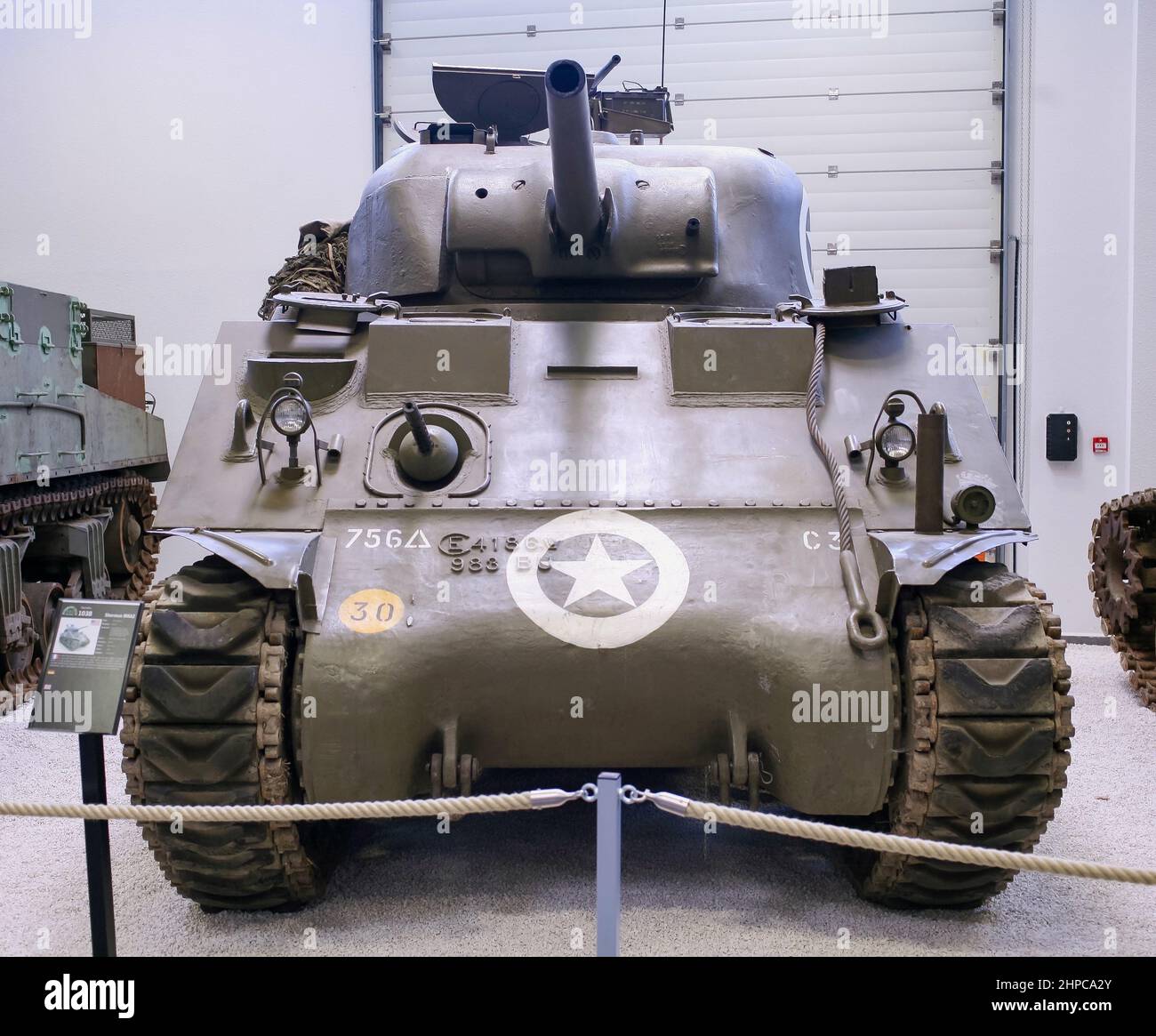 MM Park, Museo dei veicoli militari, la Wantzenau, Strasburgo, Francia Foto Stock