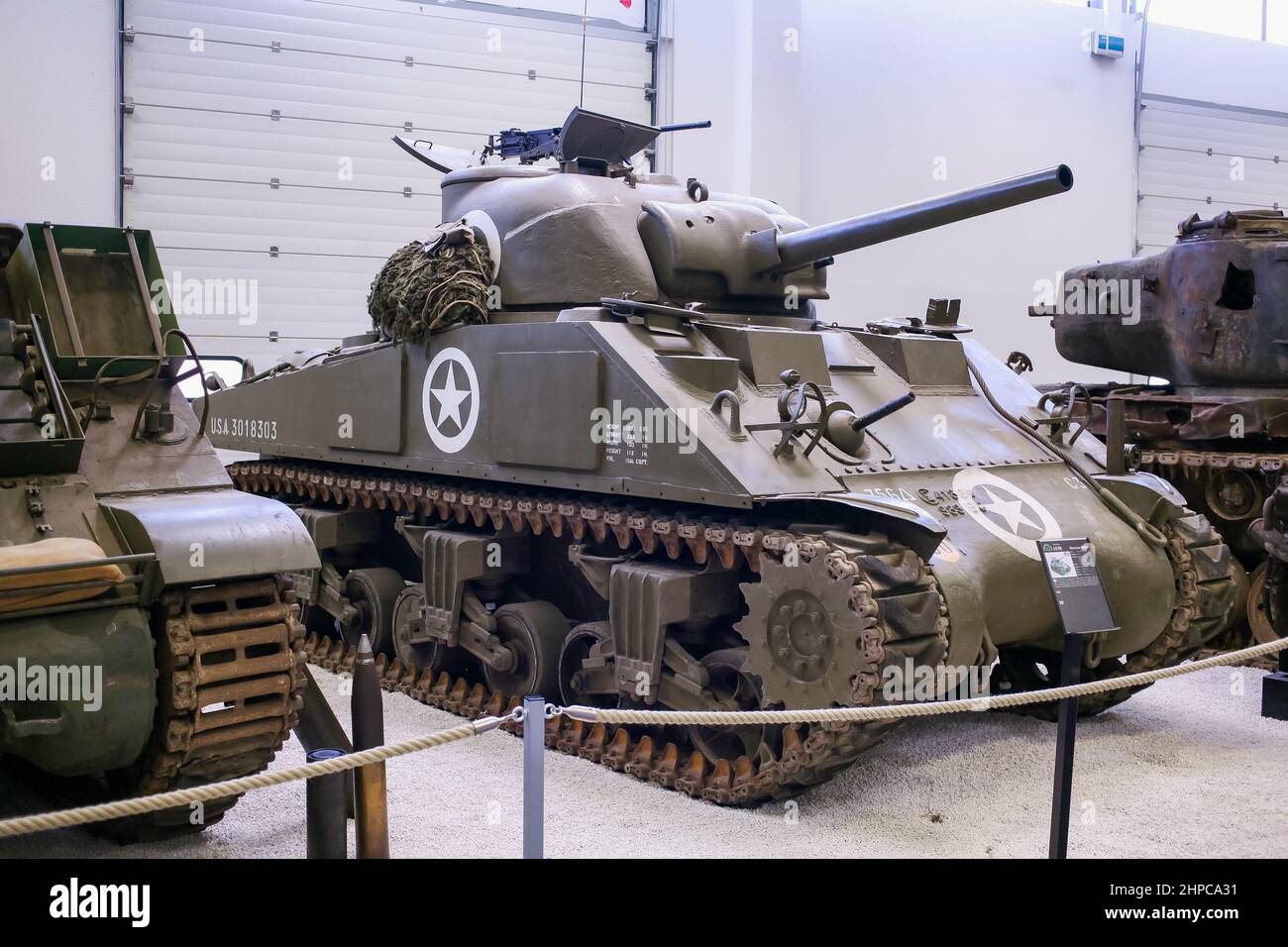 MM Park, Museo dei veicoli militari, la Wantzenau, Strasburgo, Francia Foto Stock