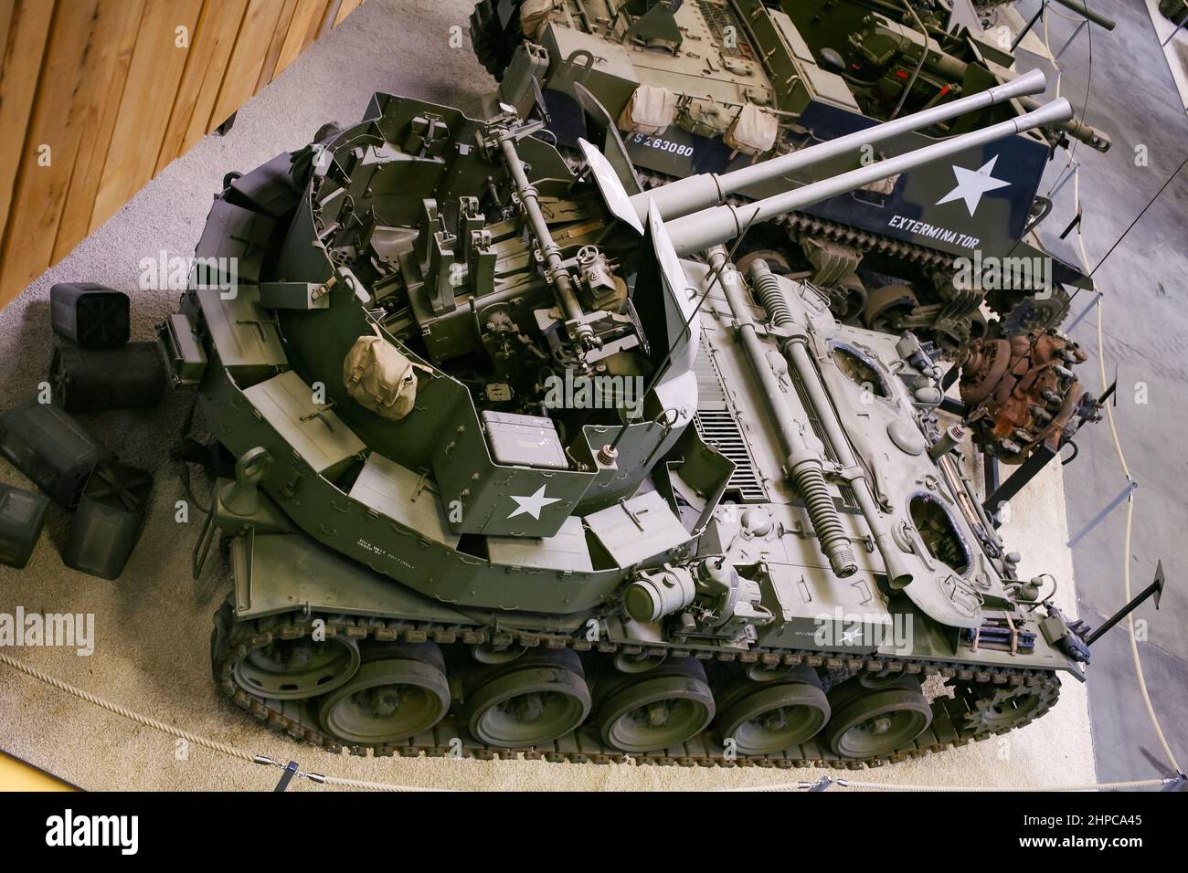 MM Park, Museo dei veicoli militari, la Wantzenau, Strasburgo, Francia Foto Stock