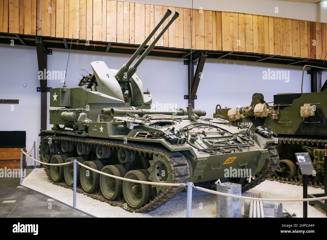 MM Park, Museo dei veicoli militari, la Wantzenau, Strasburgo, Francia Foto Stock